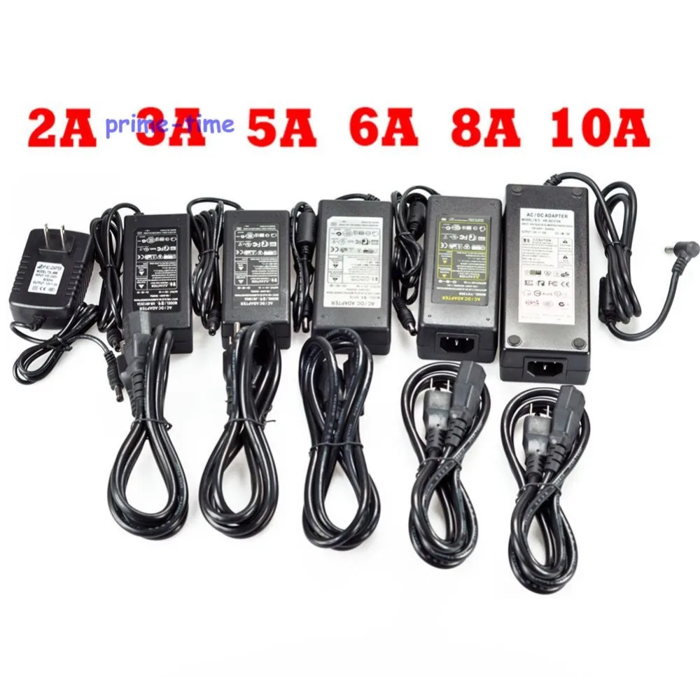AC/DC 12V 2A 3A 5A 6A 8A 10A Power Adapter Converter Supply Charger With EU/US/AU/UK Plug Cable For LED Strip Light
AC/DC 12V 2A 3A 5A 6A 8A 10A Power Adapter Converter Supply Charger With EU/US/AU/UK Plug Cable For LED Strip Light