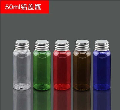 Wholesale 50ML Portable PET Plastic Vials Aluminum Cap Dispensing Bottle Trial Travel Packing Bottle 10pcs/lot
Wholesale 50ML Portable PET Plastic Vials Aluminum Cap Dispensing Bottle Trial Travel Packing Bottle 10pcs/lot