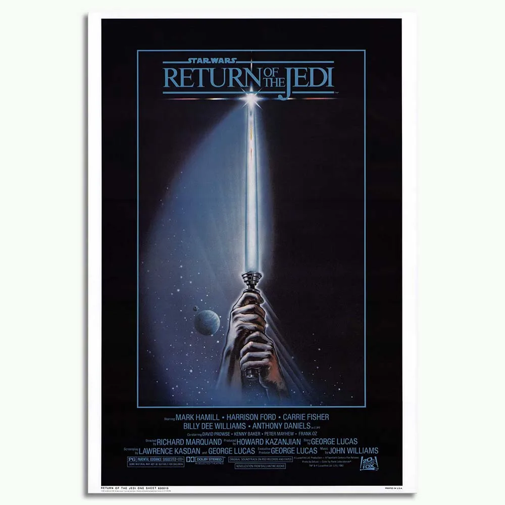 Return of the Jedi Movie Art Posters Print 12x18 20x30 Inches On Silk Frabic Wall Picture For Living Room Home Decor
Return of the Jedi Movie Art Posters Print 12x18 20x30 Inches On Silk Frabic Wall Picture For Living Room Home Decor