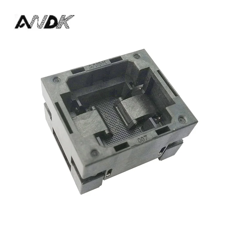 BGA80 OPEN TOP Burn in socket pitch 1.0mm IC size 9*11.5mm BGA80(9*11.5)-1.0-TP05/50N BGA80 VFBGA80 burn in programmer socket
BGA80 OPEN TOP Burn in socket pitch 1.0mm IC size 9*11.5mm BGA80(9*11.5)-1.0-TP05/50N BGA80 VFBGA80 burn in programmer socket