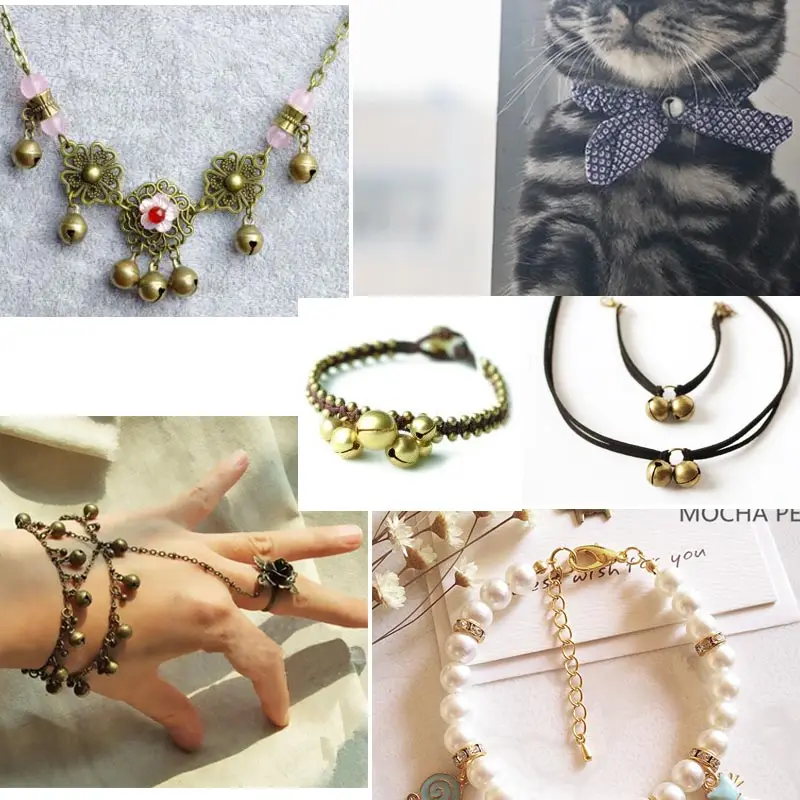Lucia crafts многослойные металлические бронзовые ретро колокольчики россыпью DIY