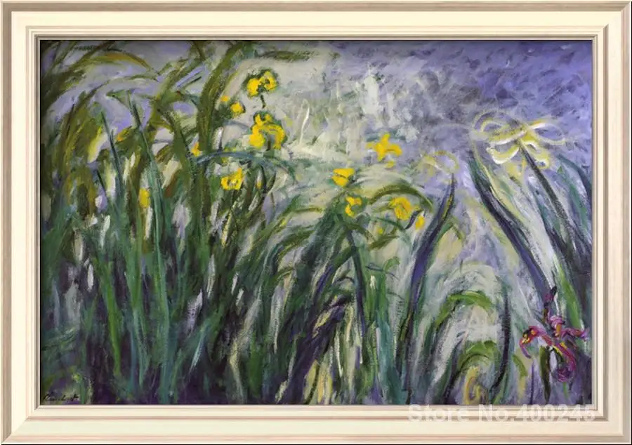 Картина маслом, комнатный Декор Les iris от Клода Моне, ландшафтное искусство, ручная работа, высокое качество
Картина маслом, комнатный Декор Les iris от Клода Моне, ландшафтное искусство, ручная работа, высокое качество