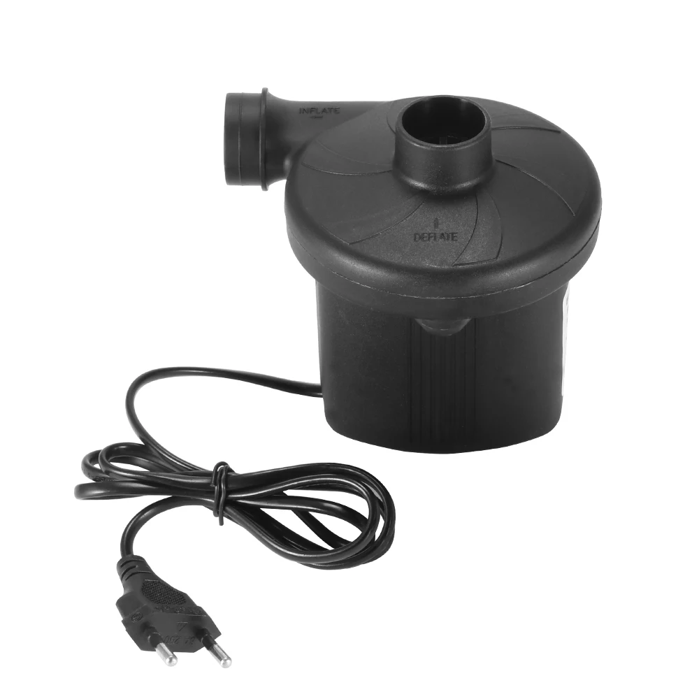 AC 220V Electric Air Pump Inflate Deflate Pump for Airbed Boat Toy Camping Toys Air Bed Compression Bag Mattress
AC 220V Electric Air Pump Inflate Deflate Pump for Airbed Boat Toy Camping Toys Air Bed Compression Bag Mattress