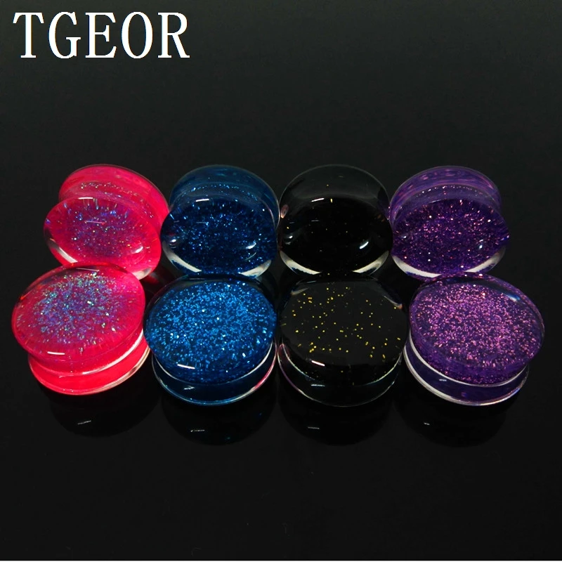 free shipping wholesale ear expander Hot charm 16pcs mixed gauges inner glitter UV acrylic saddle piercing ear plugs
free shipping wholesale ear expander Hot charm 16pcs mixed gauges inner glitter UV acrylic saddle piercing ear plugs