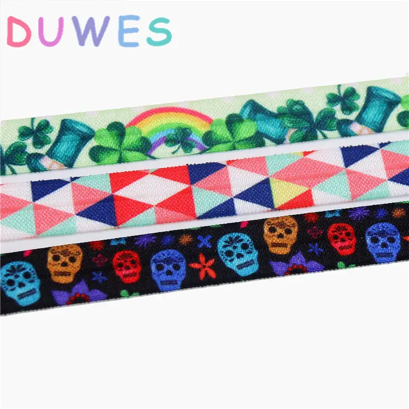 DUWES 5/8'' Free shipping Patrick geometrical coco sku printed Fold Elastic FOE headband headwear hairband DIY decoration D731
DUWES 5/8'' Free shipping Patrick geometrical coco sku printed Fold Elastic FOE headband headwear hairband DIY decoration D731