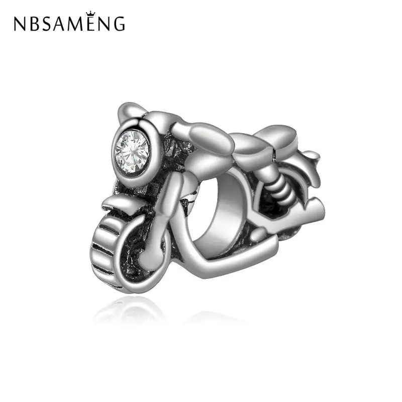 Original Silver Plated Alloy Beads Charm Black Motorcycle Bike Charms Fit Bracelets Necklace DIY Women Jewelry 2019
Original Silver Plated Alloy Beads Charm Black Motorcycle Bike Charms Fit Bracelets Necklace DIY Women Jewelry 2019