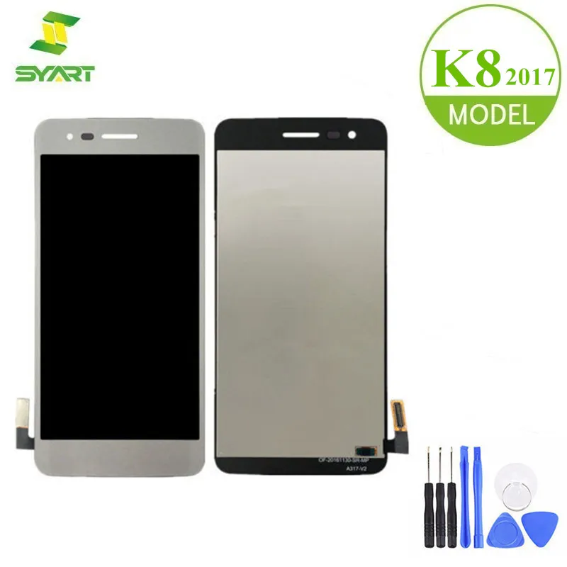 For LG K8 2017 LCD Display + Touch Screen Digitizer Assembly + Tools For K8 2017 Aristo US215 M200N M210 MS210 5.0" LCDs Screen
For LG K8 2017 LCD Display + Touch Screen Digitizer Assembly + Tools For K8 2017 Aristo US215 M200N M210 MS210 5.0" LCDs Screen