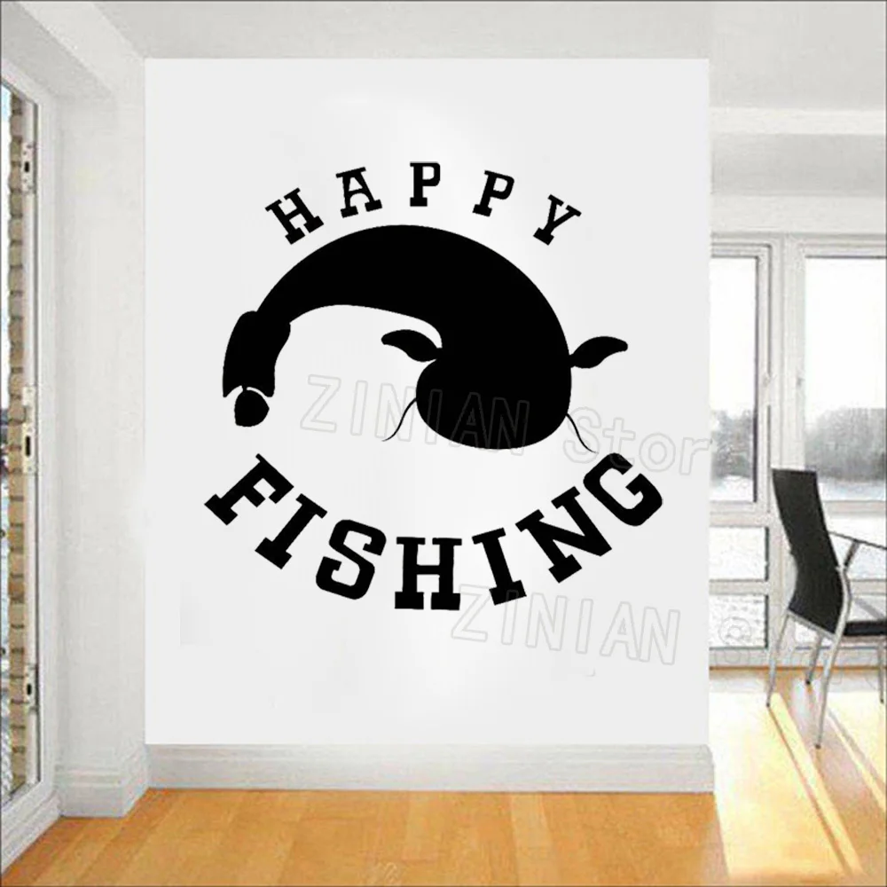 Hunting Wall Stickers Mural Man Cave Decor Living Room Home Decorate Fishing Hobbies Fish For Men Vinyl Wall Decal Z417
Hunting Wall Stickers Mural Man Cave Decor Living Room Home Decorate Fishing Hobbies Fish For Men Vinyl Wall Decal Z417