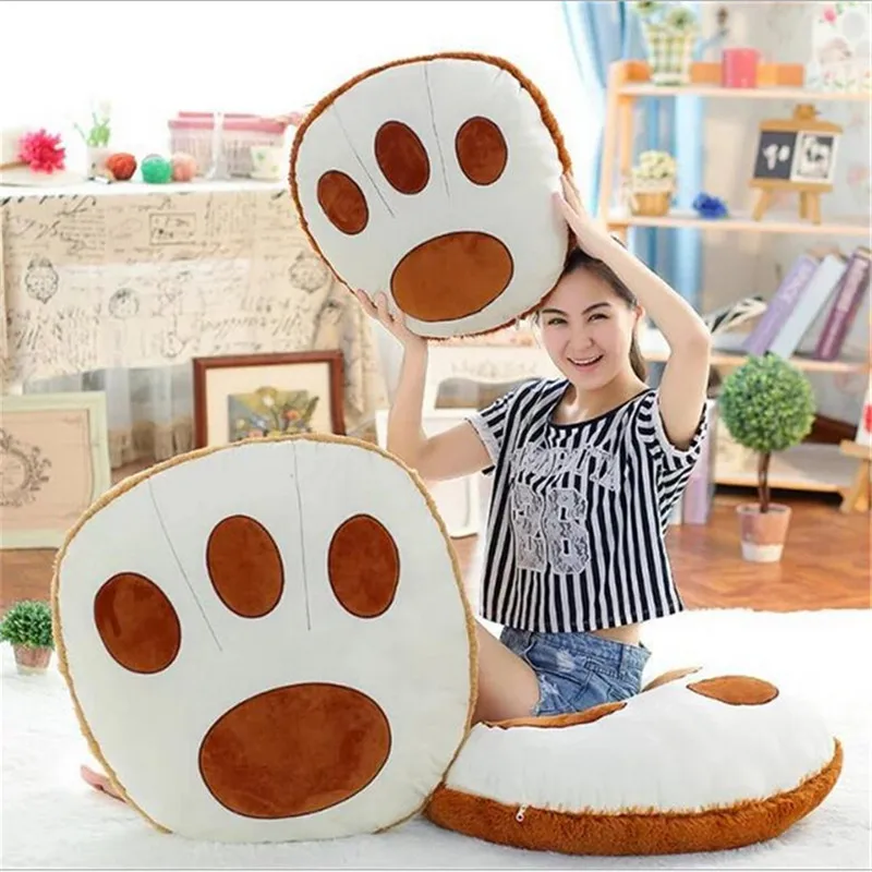 1pc 40*45cm Super cute soft plush cat paw hand warmer pillow stuffed bear claw cushion pillow Christmas&birthday gift for kids
1pc 40*45cm Super cute soft plush cat paw hand warmer pillow stuffed bear claw cushion pillow Christmas&birthday gift for kids