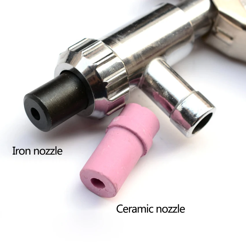 Abrasive Air Sand Blasting Gun kit 1 ceramic nozzle 1 iron nozzle 1 Sand Suction Pipe Industrial Sandblaster Gun
Abrasive Air Sand Blasting Gun kit 1 ceramic nozzle 1 iron nozzle 1 Sand Suction Pipe Industrial Sandblaster Gun