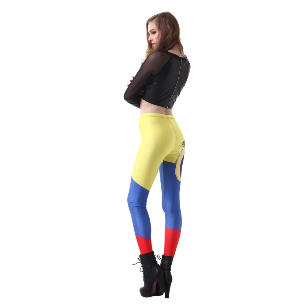 Elastic Casual Pants 3D Digital Printing Flag of Colombia Pattern Women Leggings 7 sizes Fitness Clothing Free Shipping
Elastic Casual Pants 3D Digital Printing Flag of Colombia Pattern Women Leggings 7 sizes Fitness Clothing Free Shipping