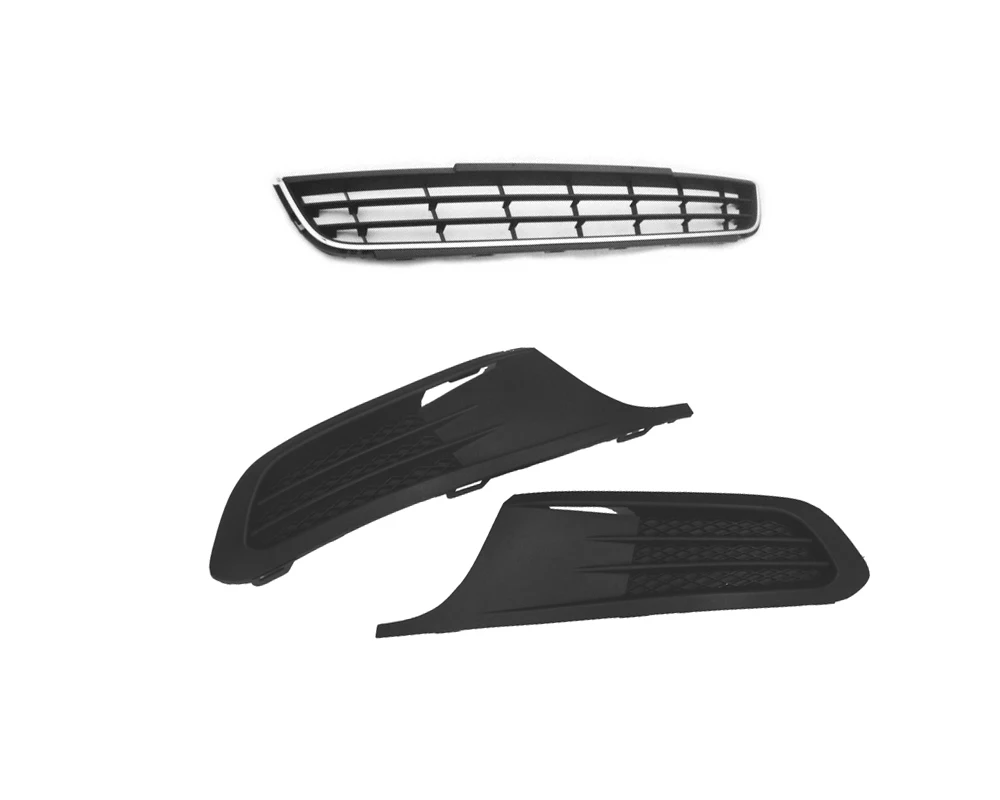 Сотовый стиль Передняя Нижняя решетка полный набор для Volkswagen VW Jetta MK6|lower grill|honeycomb