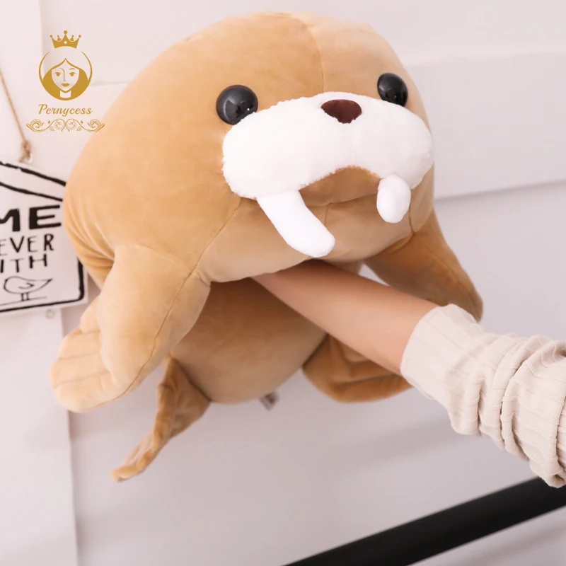 1PCS 45cm/55cm soft marine animal plush toy, simulated walrus plush stuffed doll, kids toys, Christmas gifts
1PCS 45cm/55cm soft marine animal plush toy, simulated walrus plush stuffed doll, kids toys, Christmas gifts