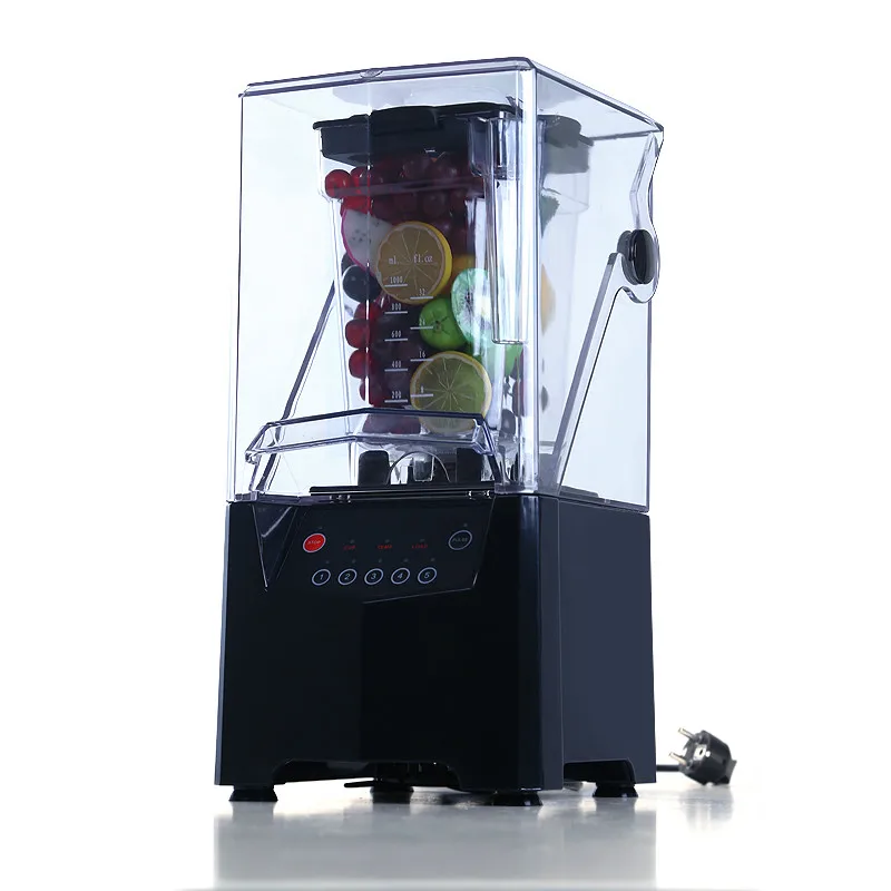 Ice Crushers smoothies machine commercial sound insulation food mixer is milk tea shop covered crusher juicer NEW
Ice Crushers smoothies machine commercial sound insulation food mixer is milk tea shop covered crusher juicer NEW