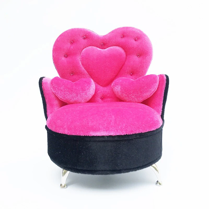 G05-X5145 children baby gift Toy 1:6 Dollhouse mini Furniture Miniature rement pink black heart doll sofa Dressing box 1pcs
G05-X5145 children baby gift Toy 1:6 Dollhouse mini Furniture Miniature rement pink black heart doll sofa Dressing box 1pcs