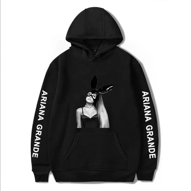 Женская толстовка больших размеров Ariana Grande, пуловер с длинными рукавами и капюшоном, одежда в стиле хип-хоп
Женская толстовка больших размеров Ariana Grande, пуловер с длинными рукавами и капюшоном, одежда в стиле хип-хоп