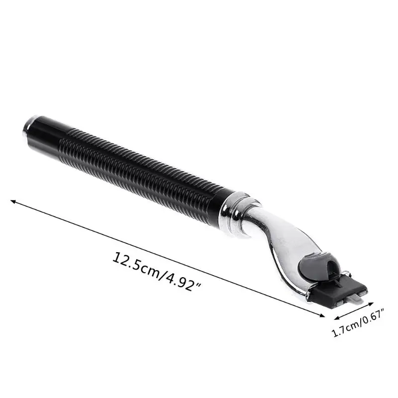Safety Manual Rotate Razor Three Layers No Blades Men Beard Trimming Facial Hair Mustache Remove Home Male Accessory
Safety Manual Rotate Razor Three Layers No Blades Men Beard Trimming Facial Hair Mustache Remove Home Male Accessory