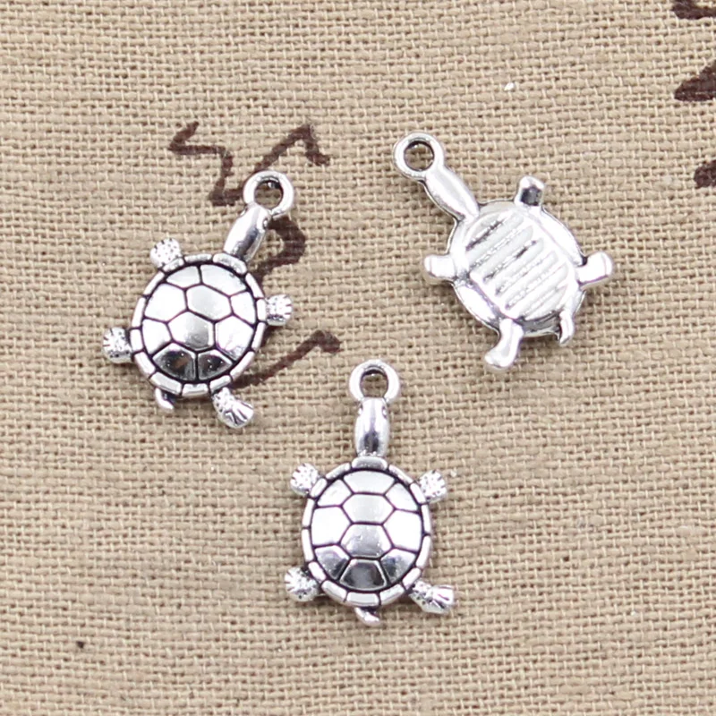 15pcs Charms Tortoise Turtle Sea 18x11mm Antique Making Pendant fit,Vintage Tibetan Silver color,DIY Handmade Jewelry
15pcs Charms Tortoise Turtle Sea 18x11mm Antique Making Pendant fit,Vintage Tibetan Silver color,DIY Handmade Jewelry