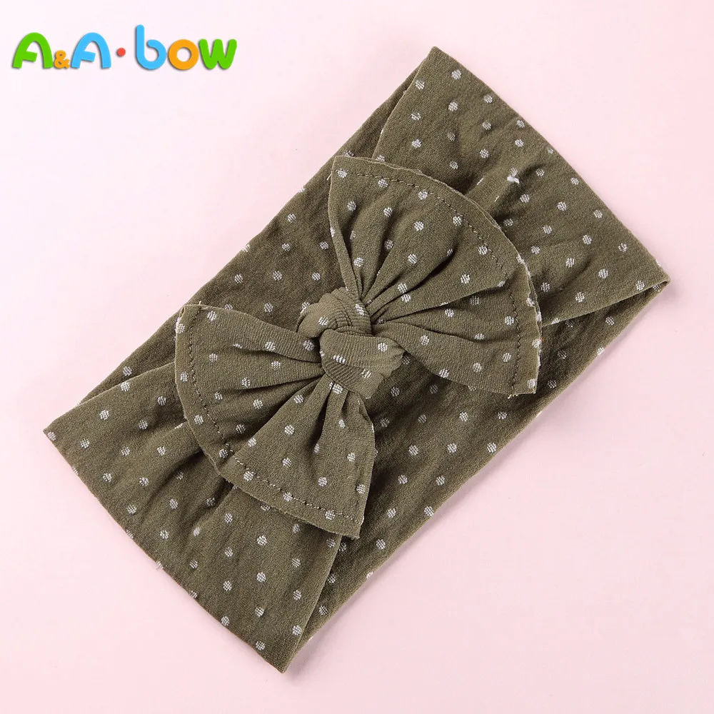 1PCS New Baby Dot Width Nylon Headbands,two sew line bow headband, Knot Nylon Headwear Turban, Girls Hair Accesseries
1PCS New Baby Dot Width Nylon Headbands,two sew line bow headband, Knot Nylon Headwear Turban, Girls Hair Accesseries