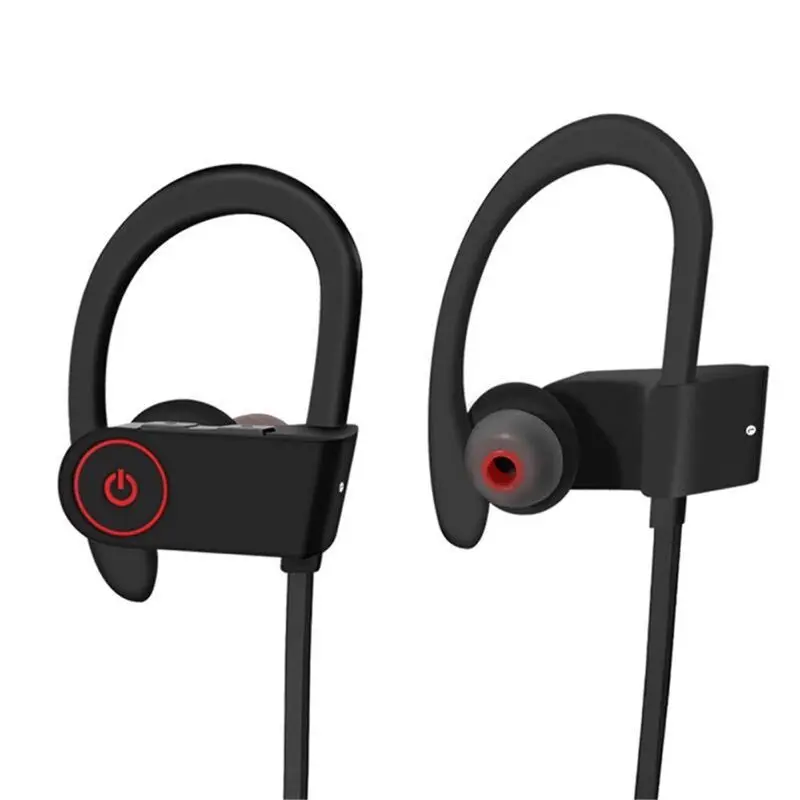 Новейшие беспроводные наушники Bluetooth с шейным ремешком Спортивные ушные крючки