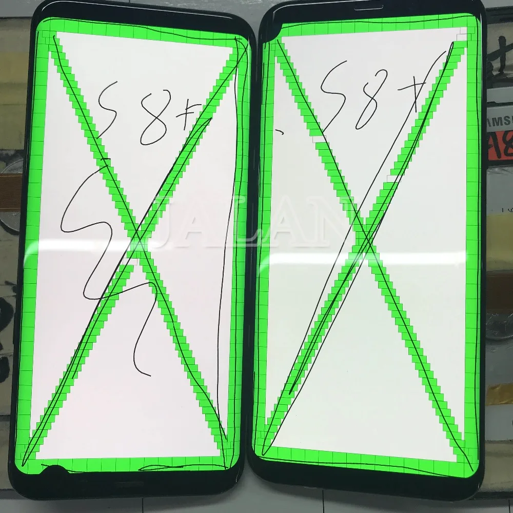 The spot LCD screen with frame for SM S8 plus G955 lcd touch work well with black dot mobile phone glass repair intall
The spot LCD screen with frame for SM S8 plus G955 lcd touch work well with black dot mobile phone glass repair intall