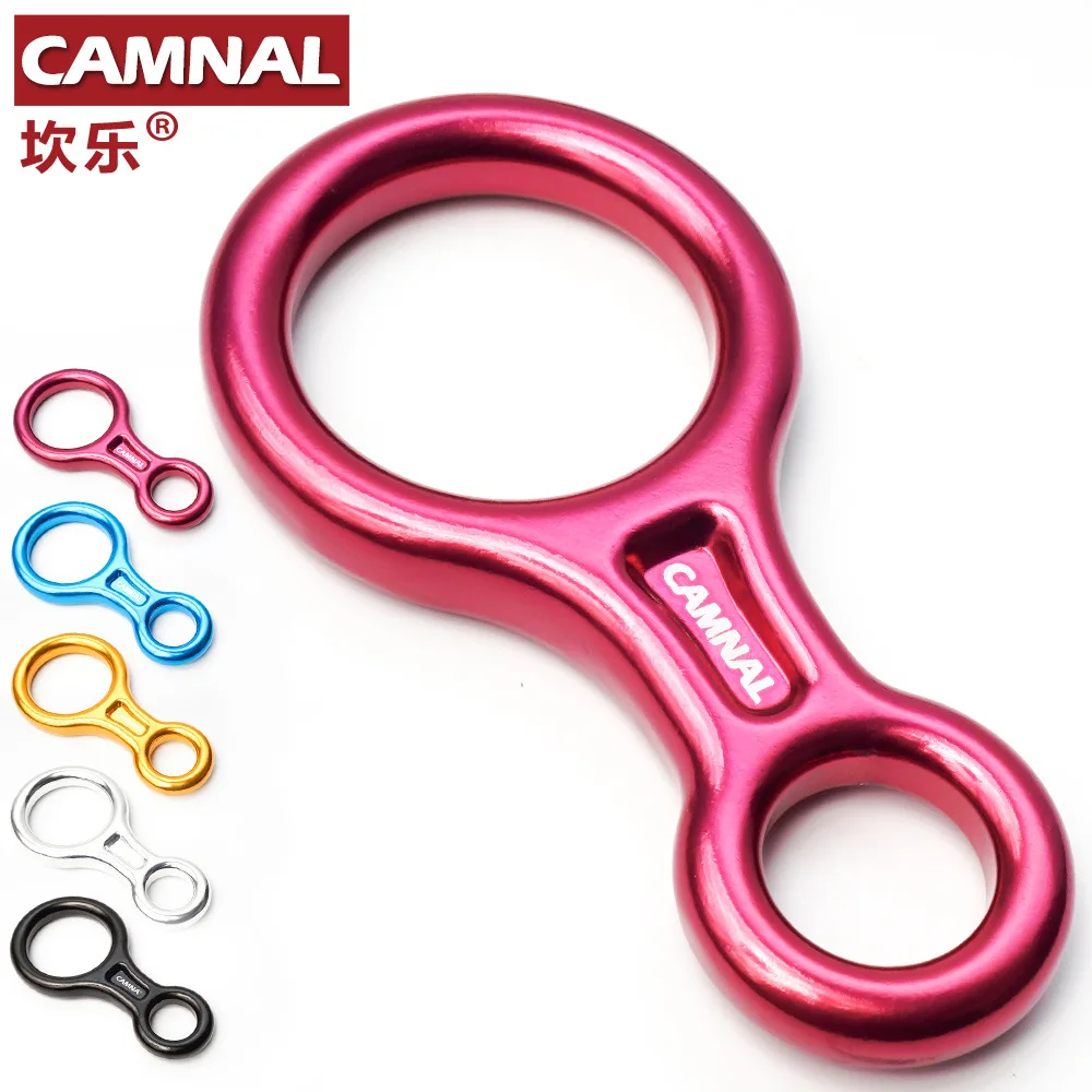 CAMNAL outdoor rock climbing equipment 45KN eight-ring drop-down device 8-character ring protector speed-drop equipment 136g
CAMNAL outdoor rock climbing equipment 45KN eight-ring drop-down device 8-character ring protector speed-drop equipment 136g