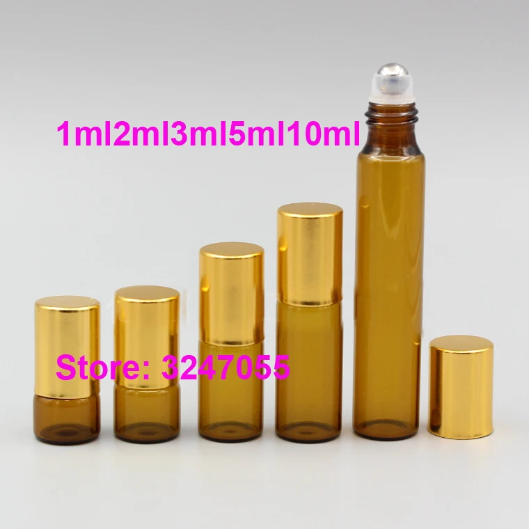 1ml2ml3ml5ml10ml Convenient Cosmetic Mini Serum Amber Vials, Makeup Aromatherapy Essential Oil Roll on Glass Brown Bottle
1ml2ml3ml5ml10ml Convenient Cosmetic Mini Serum Amber Vials, Makeup Aromatherapy Essential Oil Roll on Glass Brown Bottle