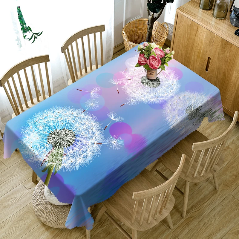 3D Tablecloth Christmas Warm Dandelion Pattern Washable Cloth Thicken Rectangular and Round Table Cloth for Wedding
3D Tablecloth Christmas Warm Dandelion Pattern Washable Cloth Thicken Rectangular and Round Table Cloth for Wedding