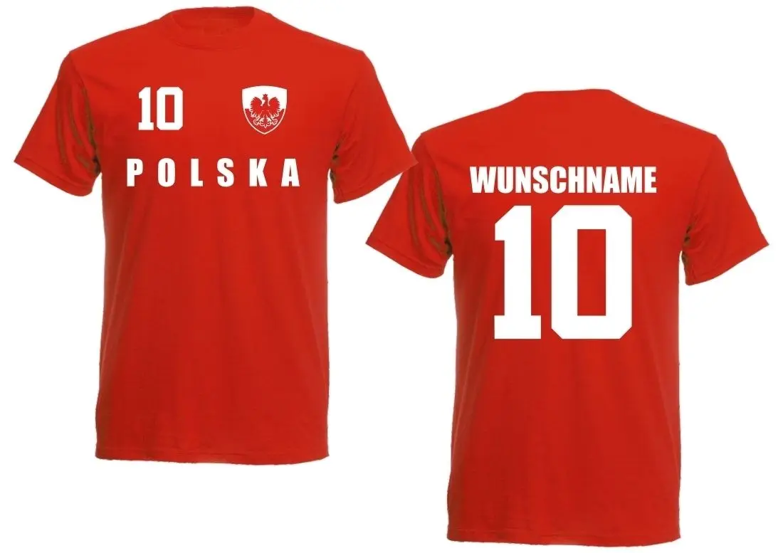 2019 Fashion Solid Color Men Tshirt Polen Polska T-Shirt Trikot Look Team Name Footballer Team Casual Tee
2019 Fashion Solid Color Men Tshirt Polen Polska T-Shirt Trikot Look Team Name Footballer Team Casual Tee