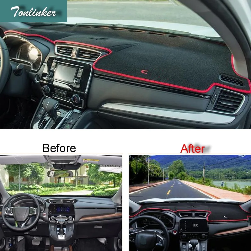 Tonlinker Cover Case Stickers for Honda CRV 2017 Car Styling 3 PCS polyester dashboard Car Anti-dirty Pad cover case sticker
Tonlinker Cover Case Stickers for Honda CRV 2017 Car Styling 3 PCS polyester dashboard Car Anti-dirty Pad cover case sticker