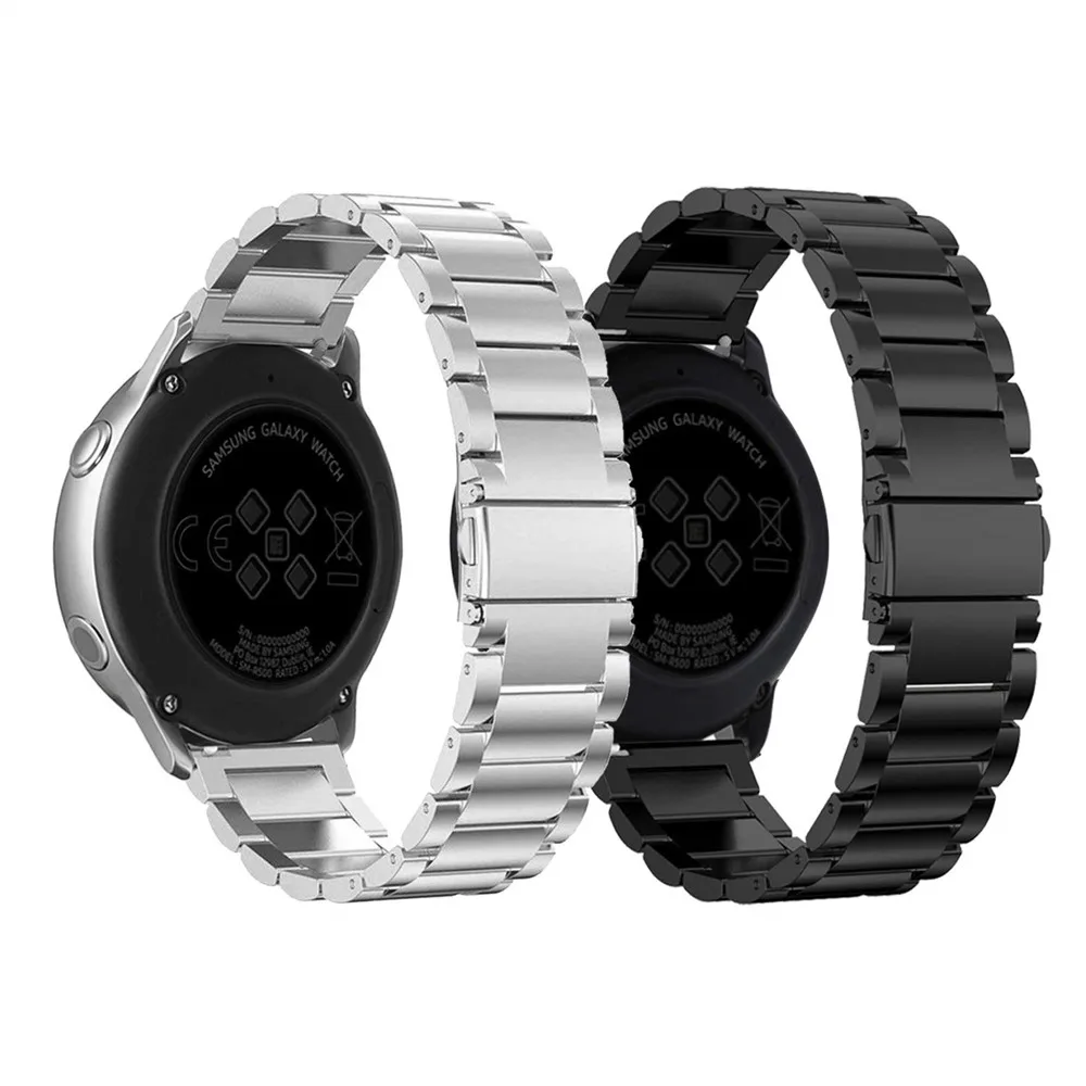 2pcs 20mm Universal Band Metal Strap for Samsung Galaxy Watch 3 41mm/42mm/Active Quick Release Bracelet for Garmin Vivoactive 3
2pcs 20mm Universal Band Metal Strap for Samsung Galaxy Watch 3 41mm/42mm/Active Quick Release Bracelet for Garmin Vivoactive 3