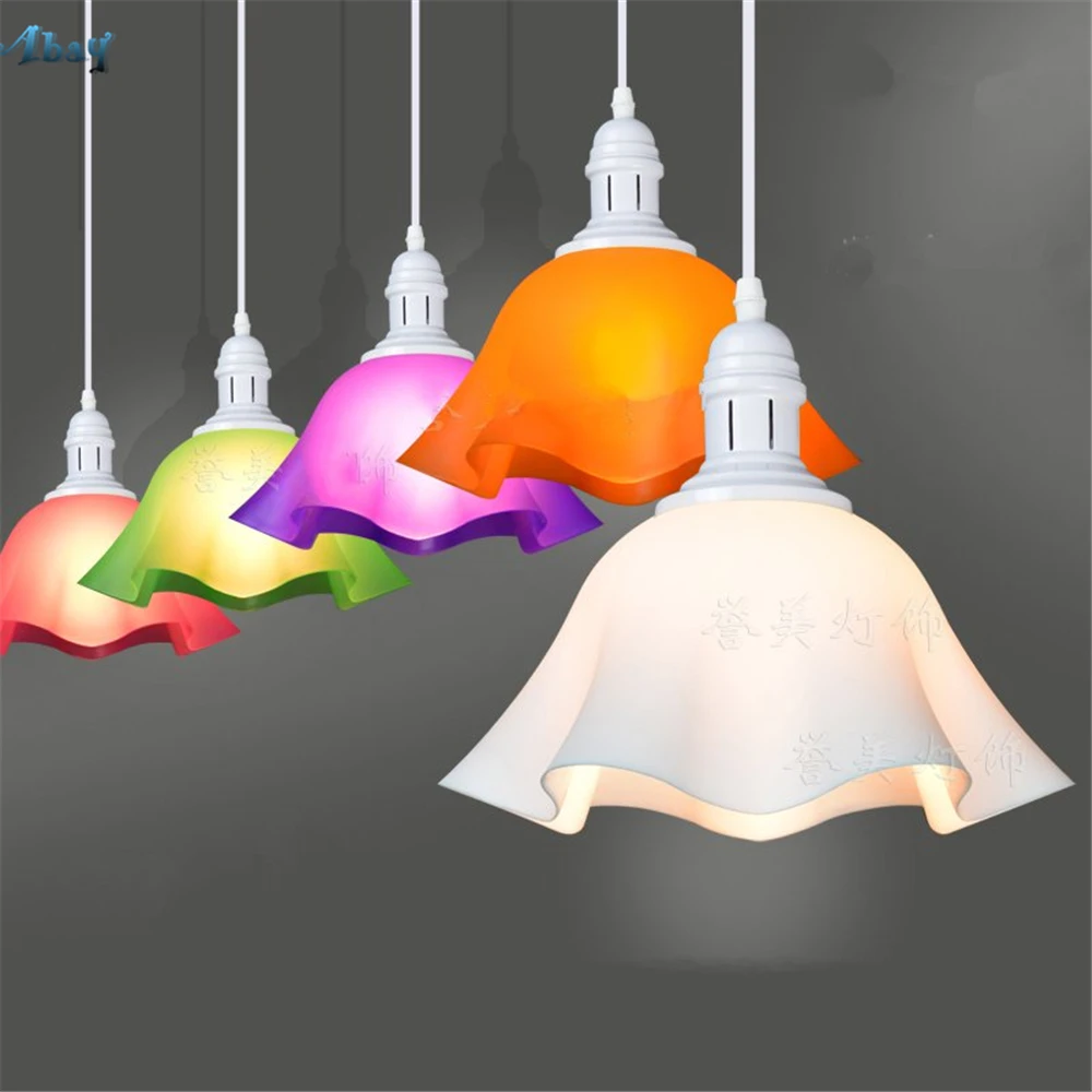 Modern Plastic Led Pendant Lights Flower Shape Hanging Lamp for Restaurant Supermarket Cafe Bar Light Fixture Loft Deco E27
Modern Plastic Led Pendant Lights Flower Shape Hanging Lamp for Restaurant Supermarket Cafe Bar Light Fixture Loft Deco E27