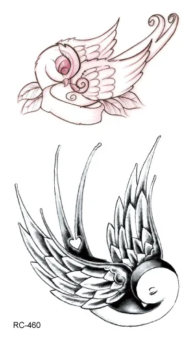 Waterproof Temporary Tattoo lovely flying bird new old school tatto stickers flash tatoo fake tattoos for girl women lady men
Waterproof Temporary Tattoo lovely flying bird new old school tatto stickers flash tatoo fake tattoos for girl women lady men