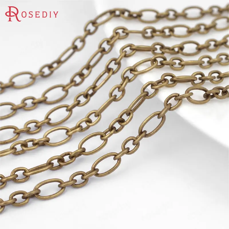 (25896)5 Meter width 3MM Antique Bronze Iron 3+1 Round Oval Shape Link Chains Figaro Necklace Chains Diy Findings Accessories
(25896)5 Meter width 3MM Antique Bronze Iron 3+1 Round Oval Shape Link Chains Figaro Necklace Chains Diy Findings Accessories
