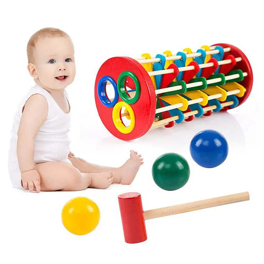 1Set Wooden Fun Playing Hamster Game Baby Kid Child Knock Ball Wooden Colorful Ball Wooden Hammer Box model building toys
1Set Wooden Fun Playing Hamster Game Baby Kid Child Knock Ball Wooden Colorful Ball Wooden Hammer Box model building toys