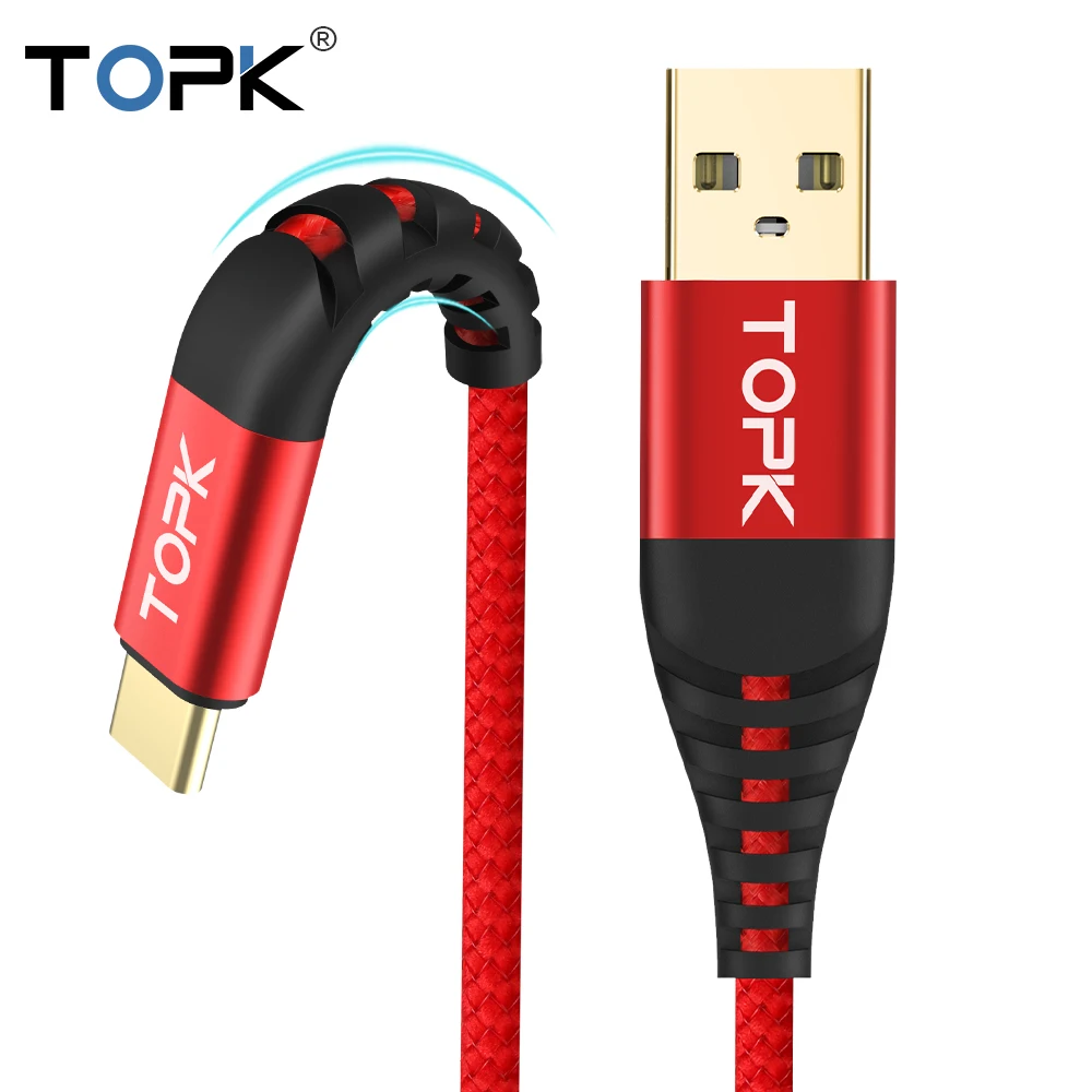 Кабель USB Type-C для быстрой зарядки и передачи данных 1 м | Электроника