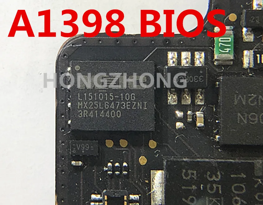 BIOS Chip EFI Firmware Chip for A1398 820-00426-A 820-00163-B 820-00426 MX25L6473EZNI
BIOS Chip EFI Firmware Chip for A1398 820-00426-A 820-00163-B 820-00426 MX25L6473EZNI