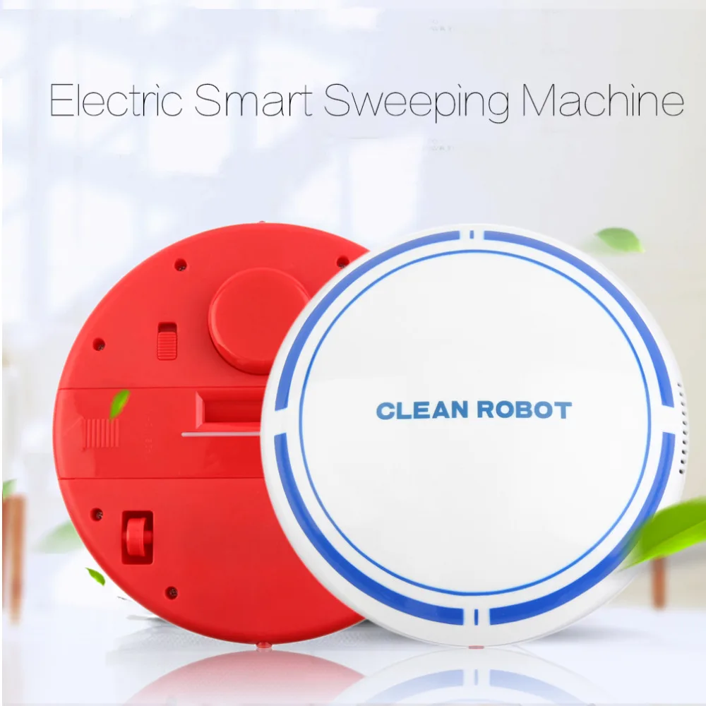 Kebidumei Mini Smart Automatic Sweep Robot Quiet Vacuum Cleaner Dust Sweeping Machine with USB Rechargeable | Электроника