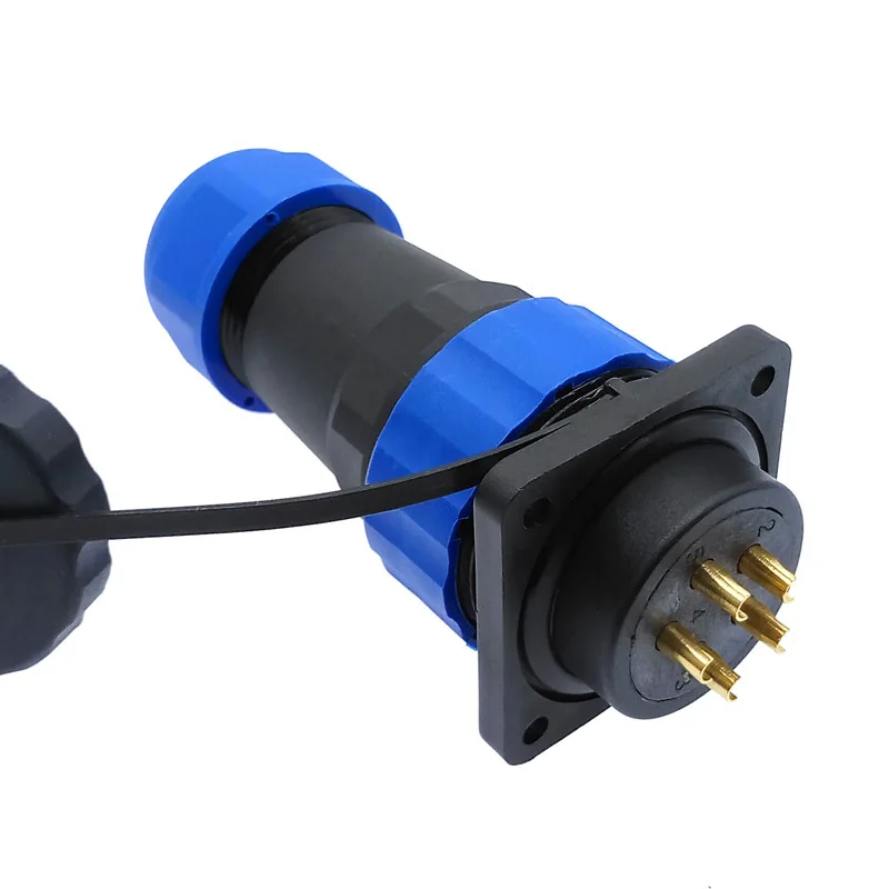 SP28 Straight IP68 waterproof connector 2 Pin 3/4/5/6/7/8/9/10/12/14/16/19/22/24/26pin Flange socket
SP28 Straight IP68 waterproof connector 2 Pin 3/4/5/6/7/8/9/10/12/14/16/19/22/24/26pin Flange socket