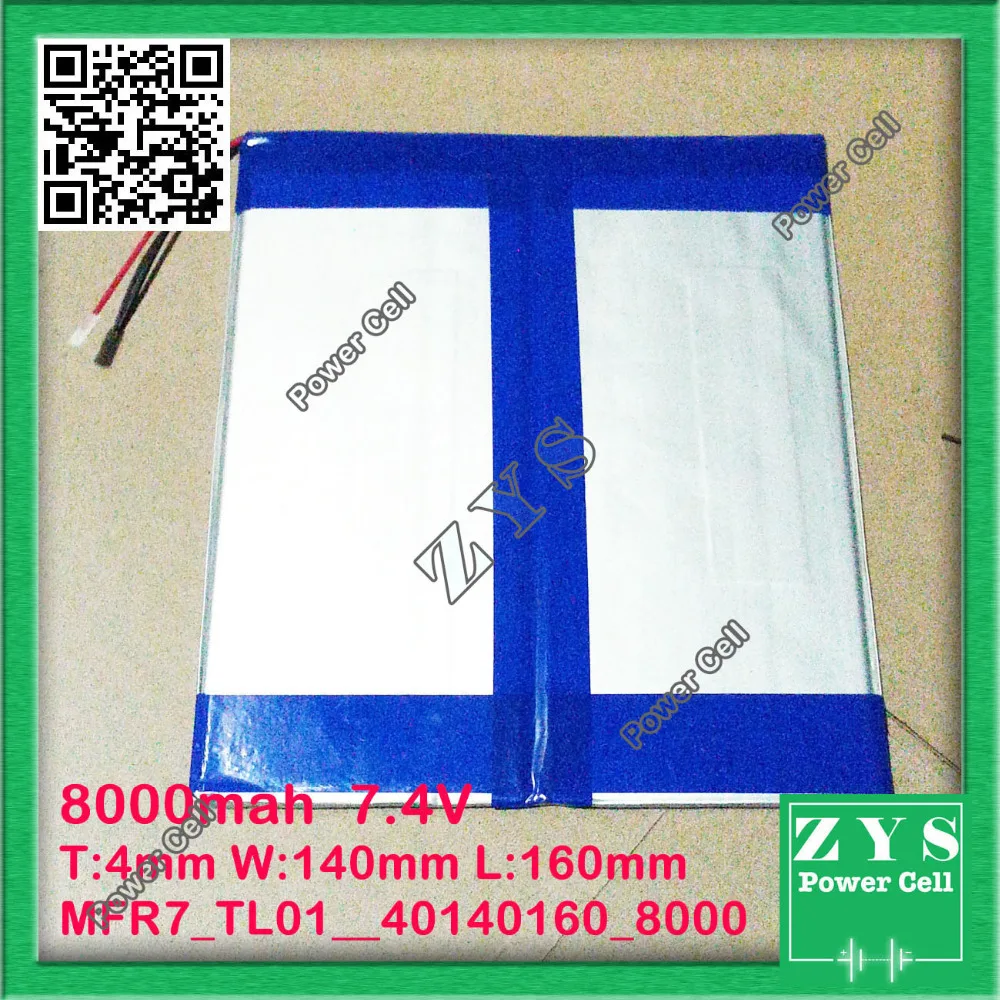 Safety Packing, Polymer lithium ion battery 7.4V 40140160 can be customized wholesale CE FCC ROHS MSDS quality certification
Safety Packing, Polymer lithium ion battery 7.4V 40140160 can be customized wholesale CE FCC ROHS MSDS quality certification
