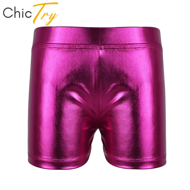 ChicTry Kids Teens Gymnastics Shorts Girls Shiny Patent Leather Ballet Leotard Shorts Sports Workout Swim Bottoms Dance Wear
ChicTry Kids Teens Gymnastics Shorts Girls Shiny Patent Leather Ballet Leotard Shorts Sports Workout Swim Bottoms Dance Wear