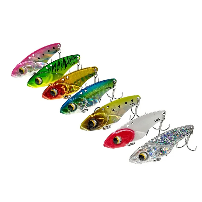 Hot 10Pcs/Lot Lead Alloy Fishing Lures Spoon Lure Metal VIB Hard Treble Hook Bass Fake Bait Artificial Bait Tool Fishing Tackles
Hot 10Pcs/Lot Lead Alloy Fishing Lures Spoon Lure Metal VIB Hard Treble Hook Bass Fake Bait Artificial Bait Tool Fishing Tackles