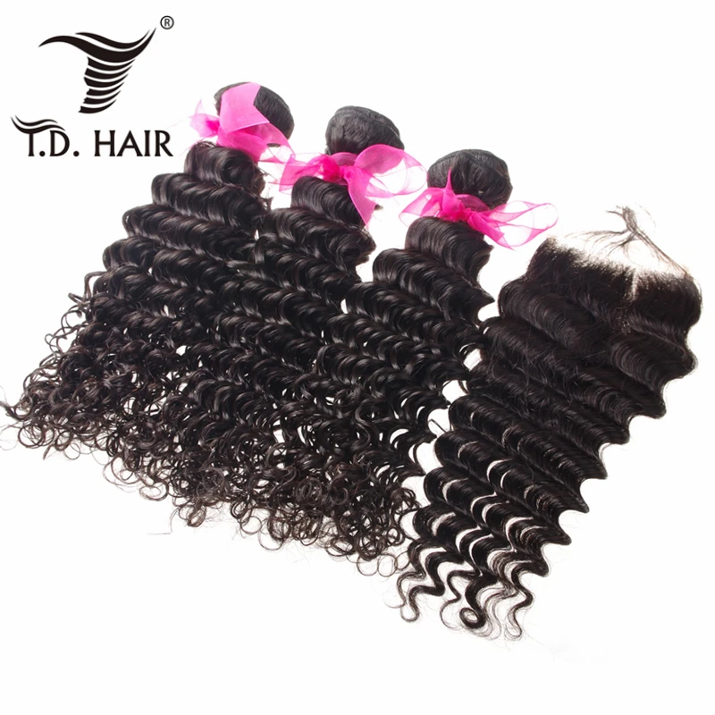 Brazilian Remy Deep Wave Hair Bundles with Lace Closure 10-20 inch Free/Three/Middle Part 3 Bundles with Closure
Brazilian Remy Deep Wave Hair Bundles with Lace Closure 10-20 inch Free/Three/Middle Part 3 Bundles with Closure