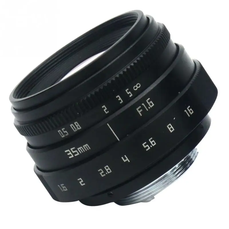 35 мм F1.6 C крепление линзы CCTV мини-объектив камеры для N1 Fujifilm Универсальный мини