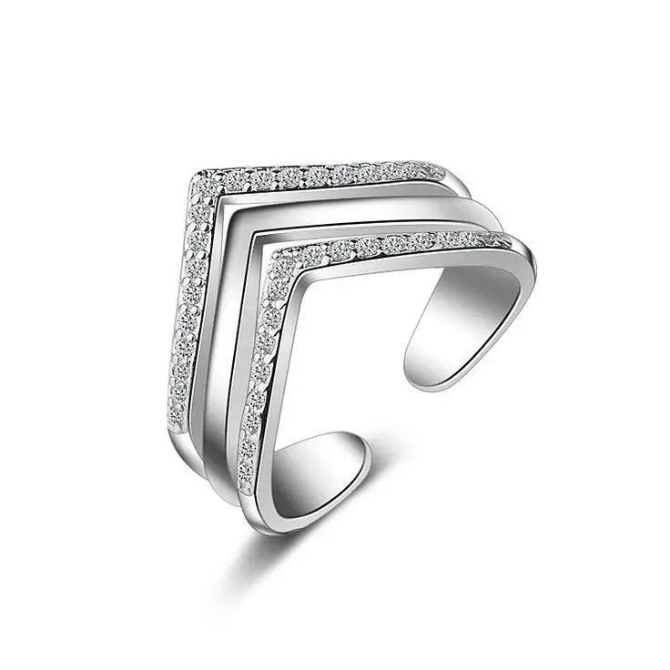 New arrival hot sell fashion shiny zircon geometric design 925 sterling silver ladies`finger wedding rings jewelry gift
New arrival hot sell fashion shiny zircon geometric design 925 sterling silver ladies`finger wedding rings jewelry gift