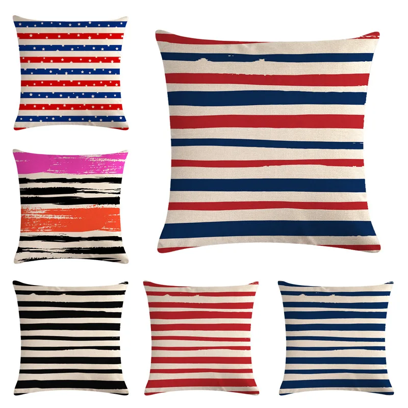 21 Types 45*45cm Line Style Geometric Cushion Cover Vintage Fashion Cotton Linen Pillow Case Sofa Car Decoration Cushion Cover
21 Types 45*45cm Line Style Geometric Cushion Cover Vintage Fashion Cotton Linen Pillow Case Sofa Car Decoration Cushion Cover