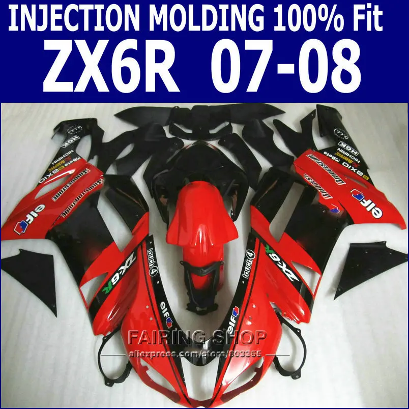 Обтекатели для мотоцикла Kawasaki zx6r 2008 08 ~ 07 2007 литьевая форма redFairing kit (без EMS) S104
Обтекатели для мотоцикла Kawasaki zx6r 2008 08 ~ 07 2007 литьевая форма redFairing kit (без EMS) S104