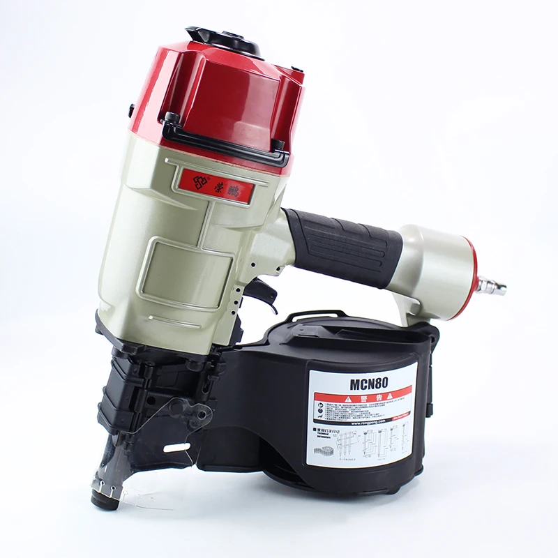 Quality CN80 Industrial Pneumatic Coil Nailer Air Nailer Gun Pneumatic Nailing Gun Air Tool
Quality CN80 Industrial Pneumatic Coil Nailer Air Nailer Gun Pneumatic Nailing Gun Air Tool
