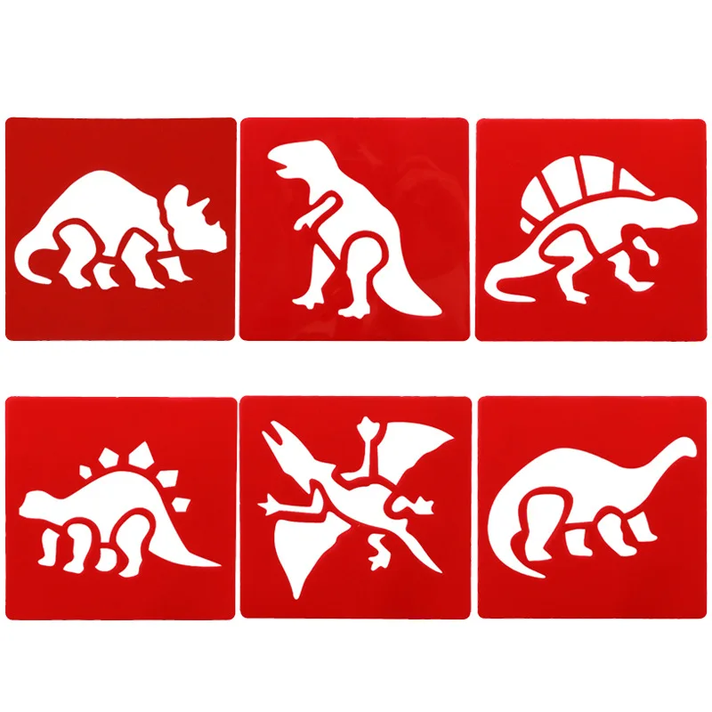 6PCS Dinosaurs Layering Stencils for Diy scrapbook/photo album Decorative Embossing coloring,painting stencil,home decor
6PCS Dinosaurs Layering Stencils for Diy scrapbook/photo album Decorative Embossing coloring,painting stencil,home decor