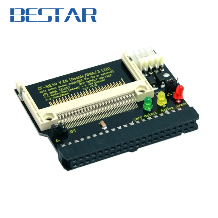 Переходник CF Compact Flash Merory Card На 40-контактный 3,5 дюйма IDE жесткий диск SSD
Переходник CF Compact Flash Merory Card На 40-контактный 3,5 дюйма IDE жесткий диск SSD